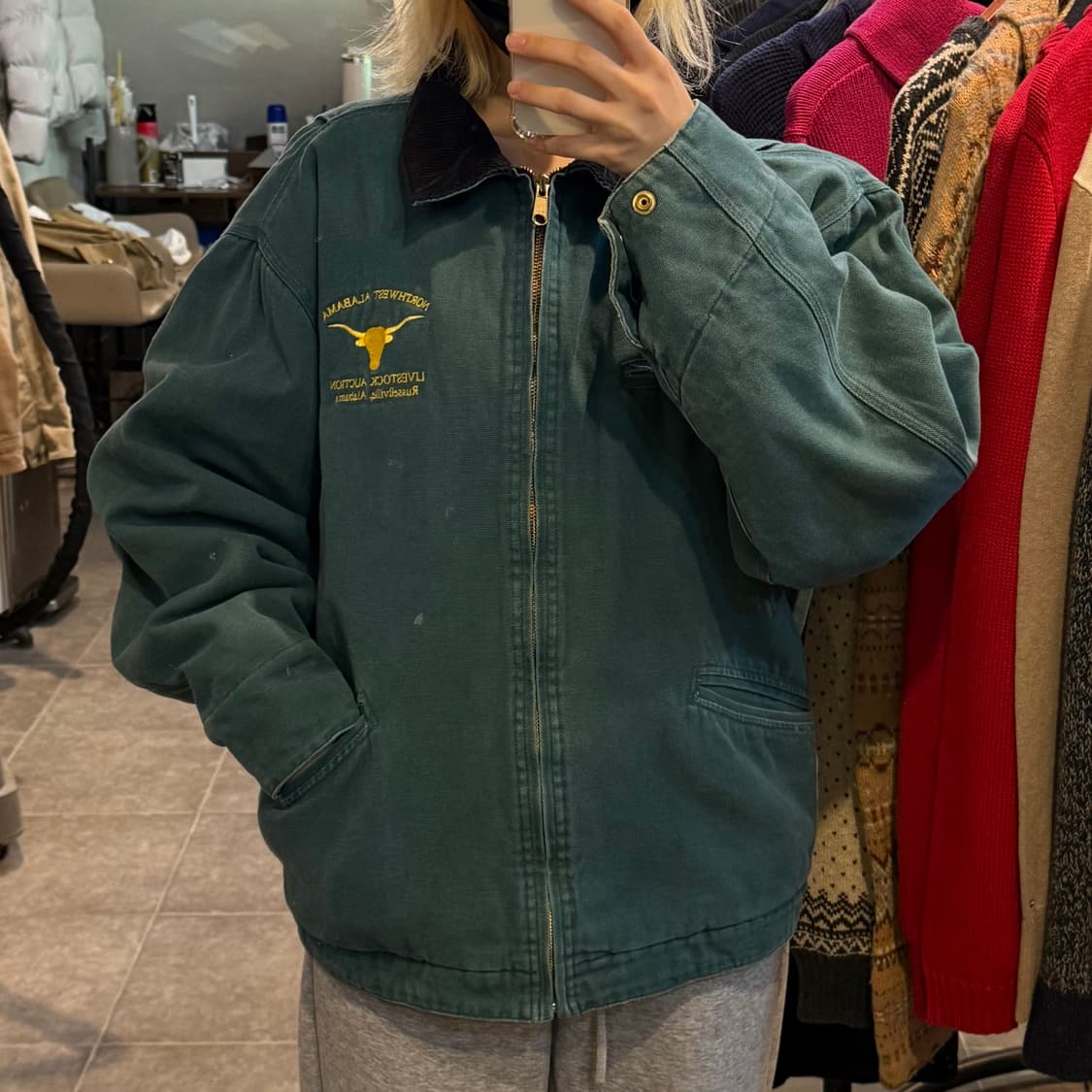 [NO.9] VTG 카라 워크자켓 상품이미지2