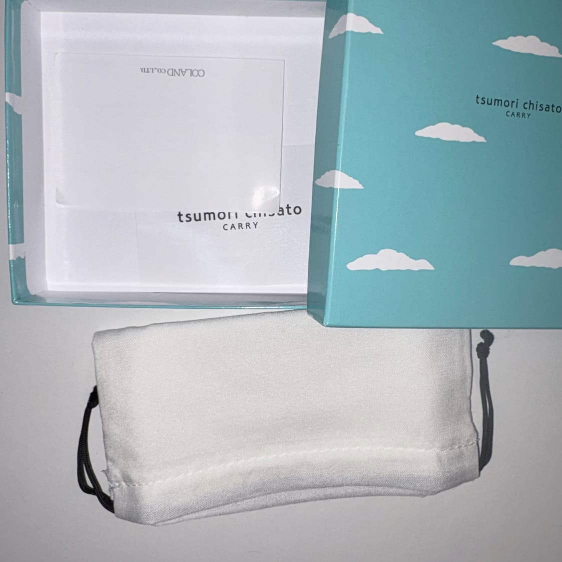 풀박스) 츠모리치사토 반지갑 블랙 패치 도트 상품이미지8