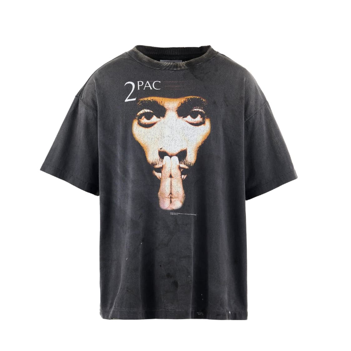 [새상품/2XL] 세인트미카엘 x 투팍 2PAC 반팔 티셔츠 상품이미지1