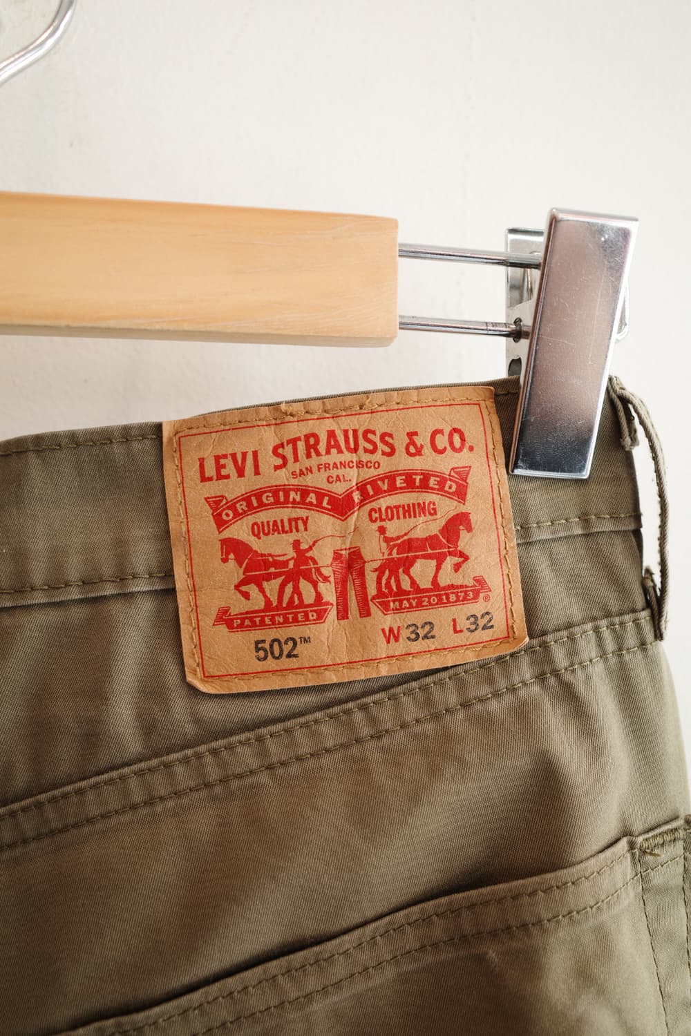 Levis 리바이스 502 코튼팬츠 (33인치) 상품이미지5