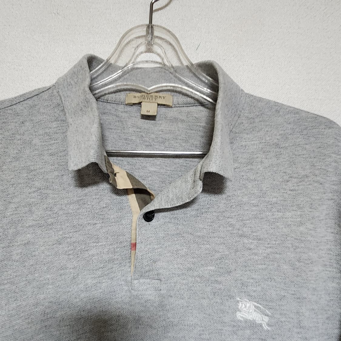 버버리 pk 셔츠 남M 그레이 상품이미지3