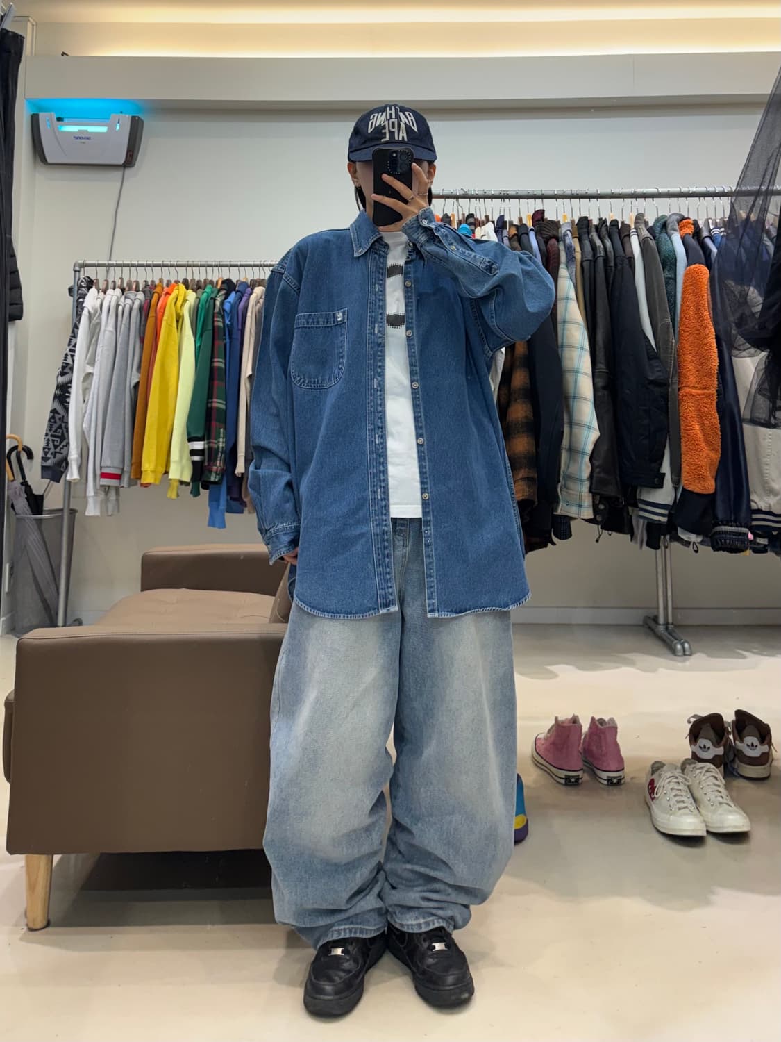 팀버랜드 데님셔츠 상품이미지5