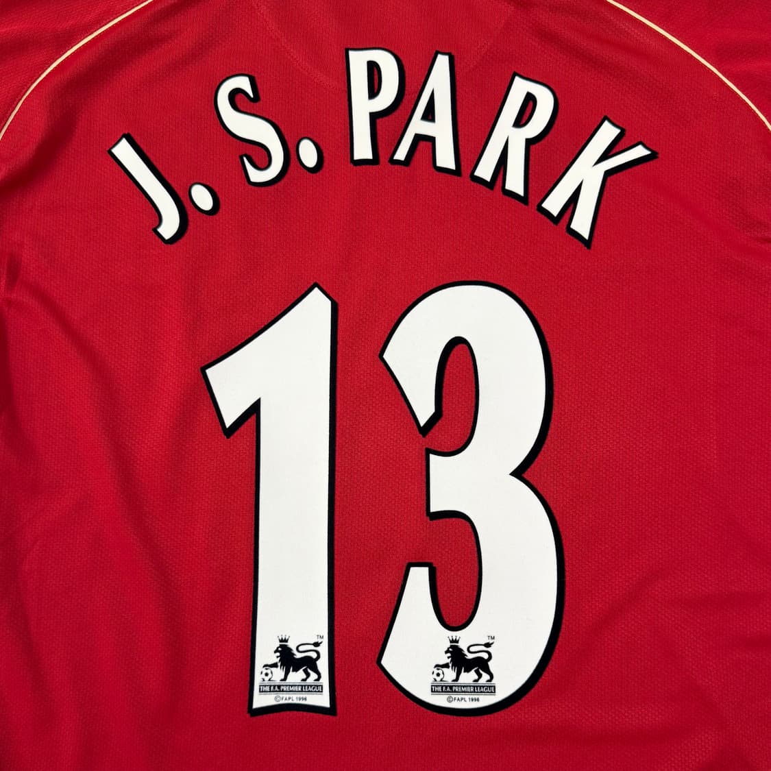 06-07 맨유 홈 박지성 유니폼 상품이미지2