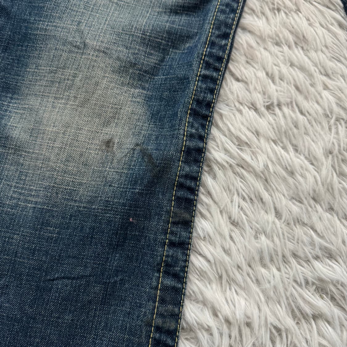 PAULIN 일본빈티지 오리엔탈 와이드 청바지 에스닉 데님 M 27 상품이미지4