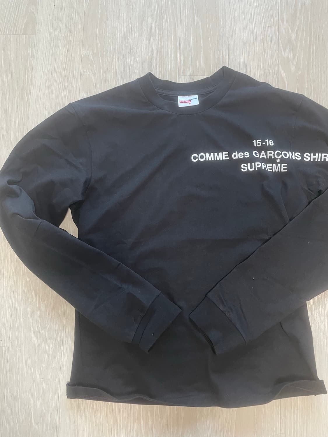 슈프림 꼼데가르송 15-16 LS 티서츠 supreme cdg 상품이미지1