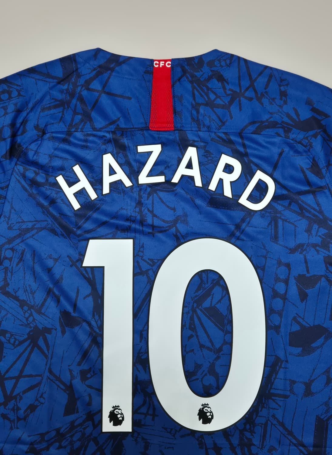 19-20시즌 첼시 홈 아자르 유니폼 M 레플리카 상품이미지6