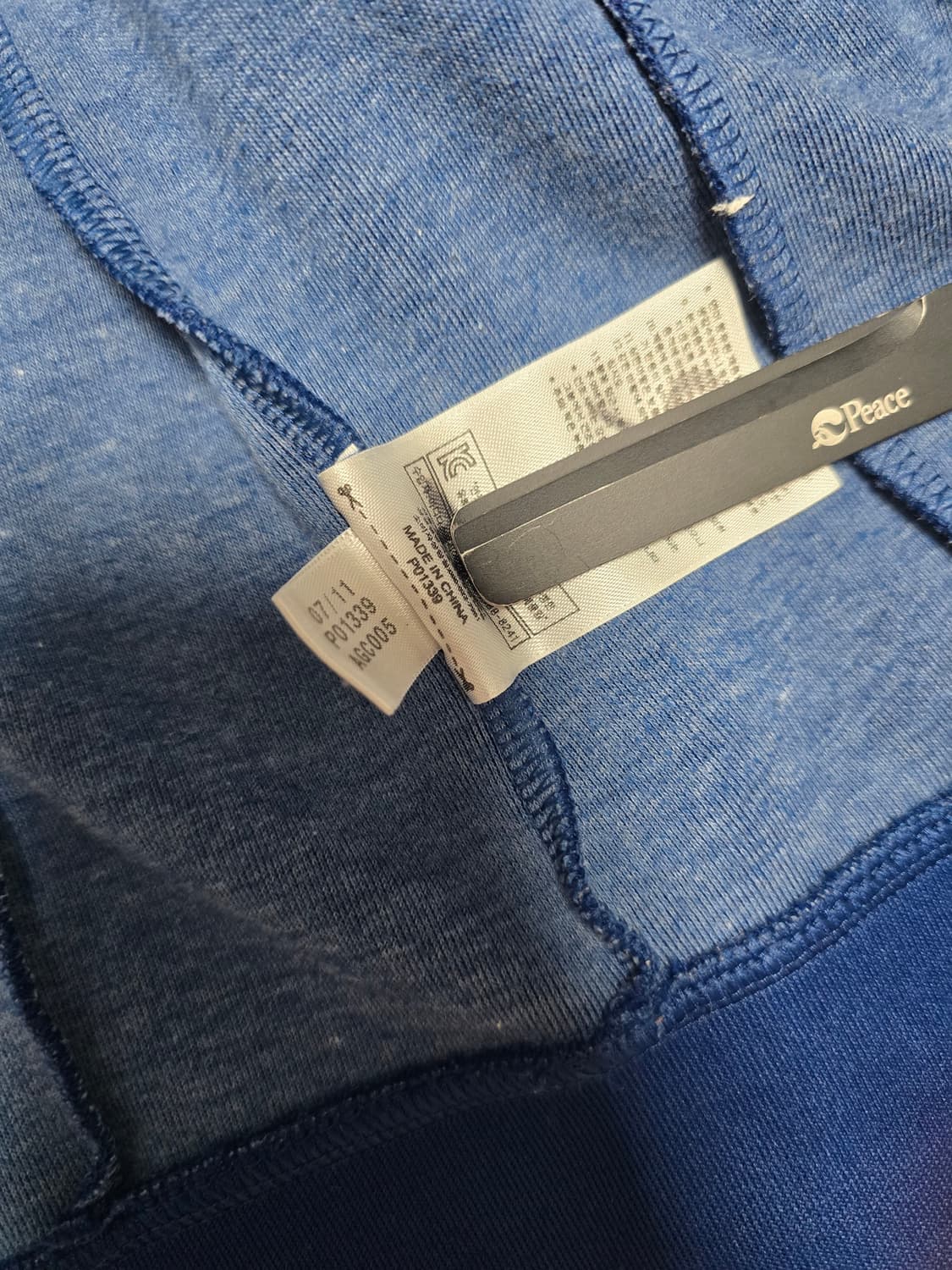 아디다스 빅로고 유로파져지 트랙탑블루 상품이미지4