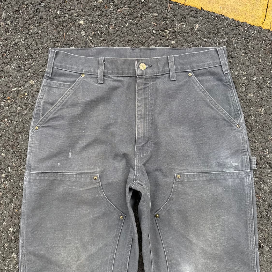 OG 빈티지 칼하트 B01 GVL 더블니 카펜터 팬츠 상품이미지2