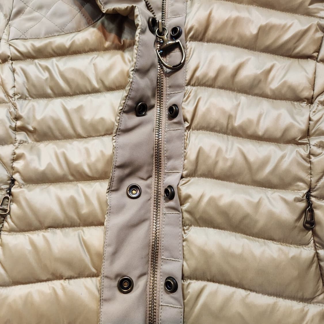 폴로랄프로렌 여성 덕다운 고햄글로스드 패딩 S 상품이미지4