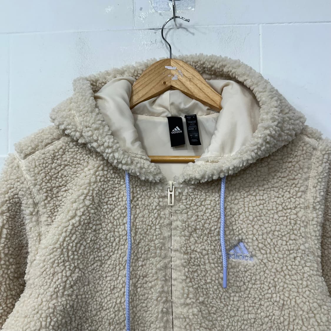 아디다스 뽀글이 플리스 자켓 상품이미지2