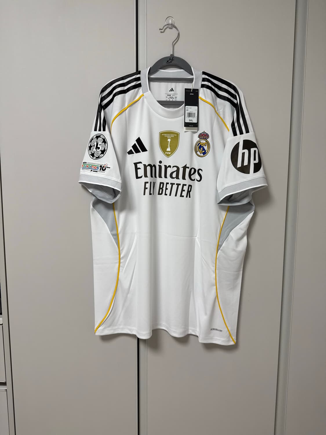 25-26 레알 마드리드 홈 국내3XL 벨링엄 판매 상품이미지1