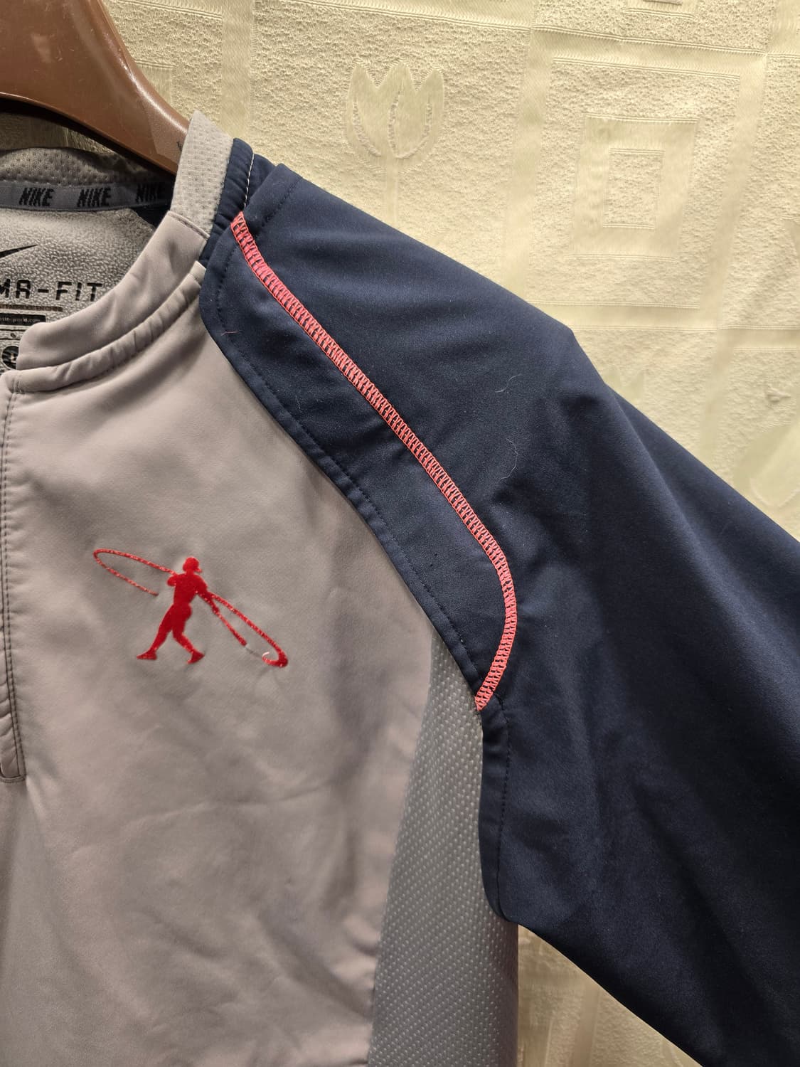 나이키 기모 레이어드 야구 스윙 긴팔 티셔츠 100 상품이미지4