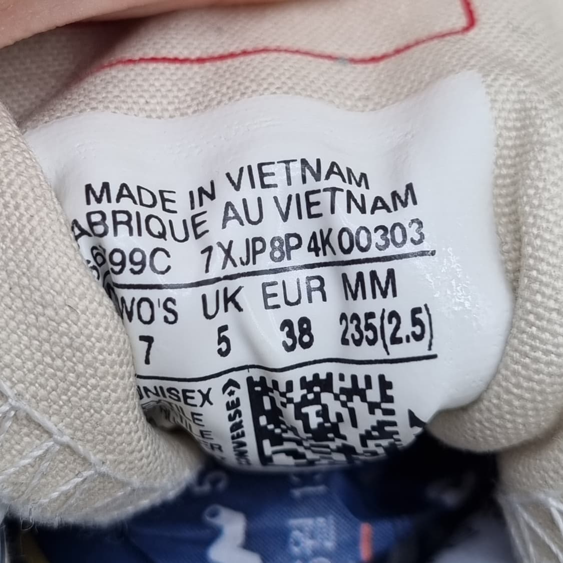 컨버스 런스타하이크 화이트 하이탑235 상품이미지6