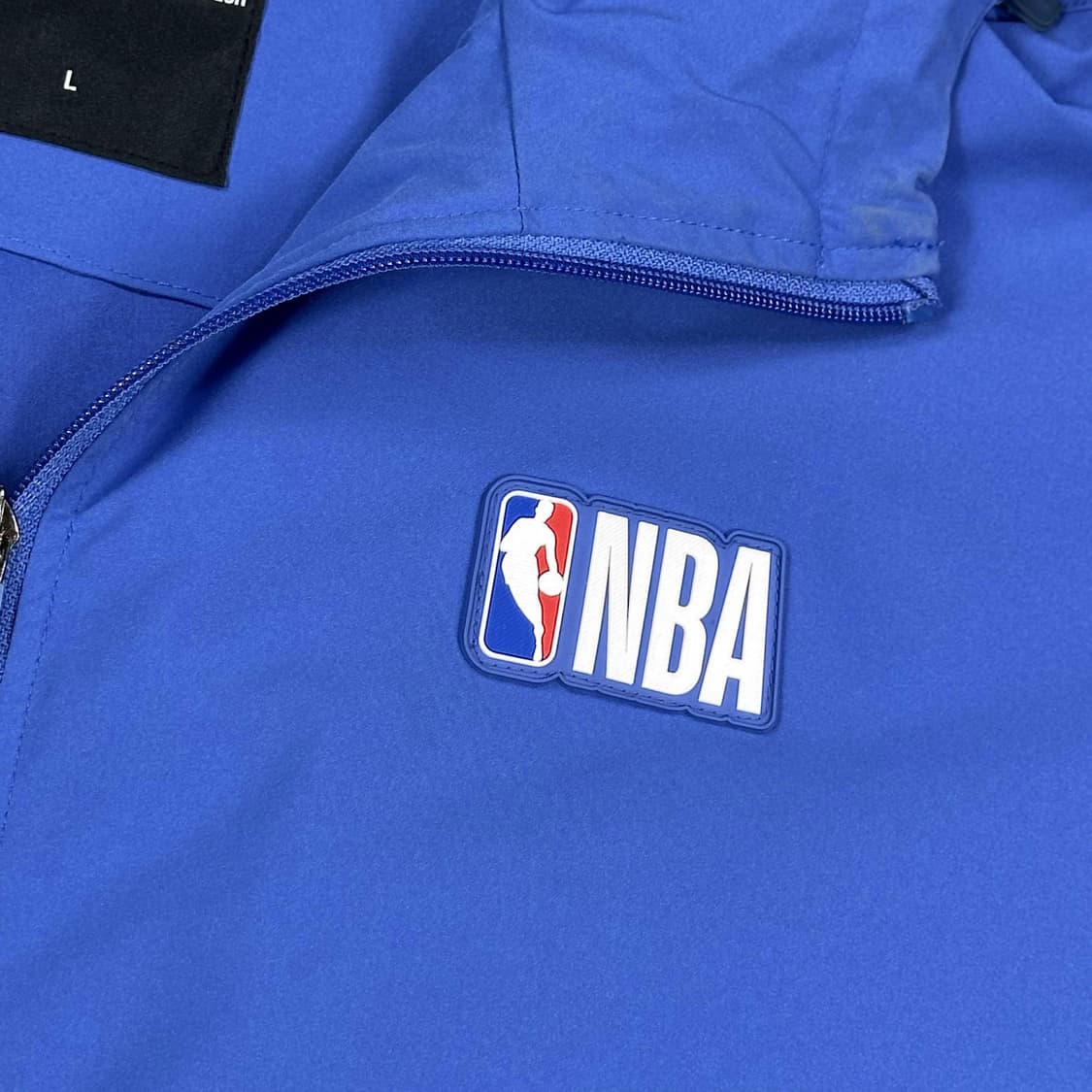 nba 블루 풀오버 바람막이 자켓 (실측 XL) 상품이미지3