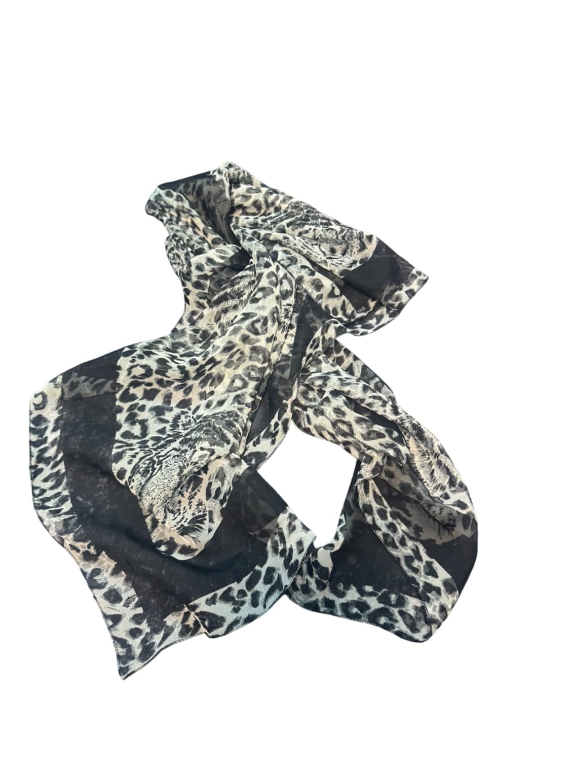 레오파드 스카프 상품이미지1
