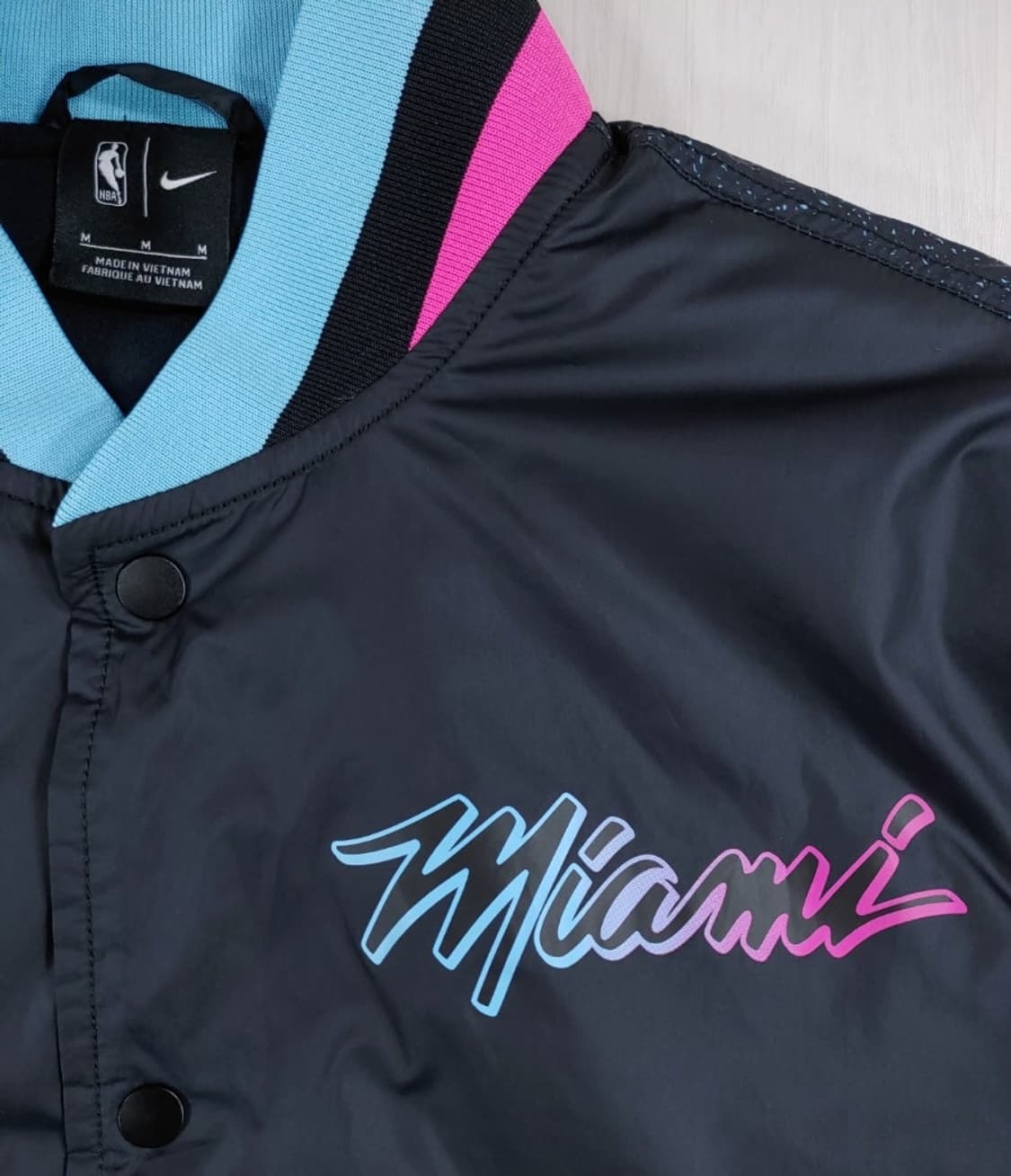 나이키 마이애미 히트 NBA 바시티자켓 M 상품이미지3