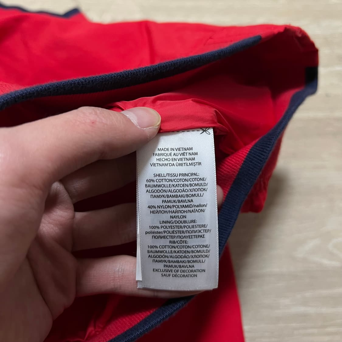 폴로 랄프로렌 키즈 스몰포니 블루종 집업자켓 [레드] 7세 상품이미지5