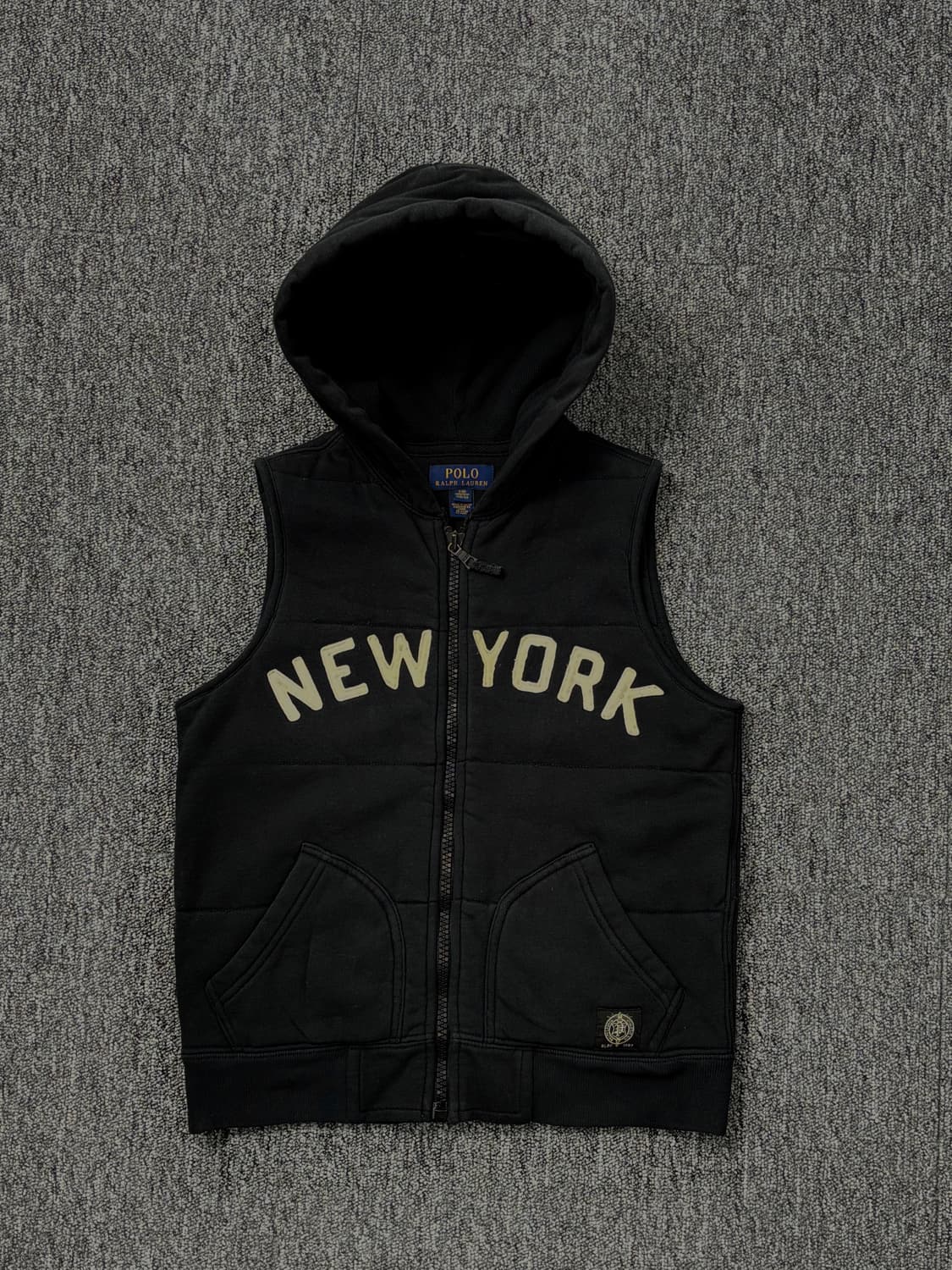 폴로 랄프로렌 뉴욕 후드 베스트 상품이미지1