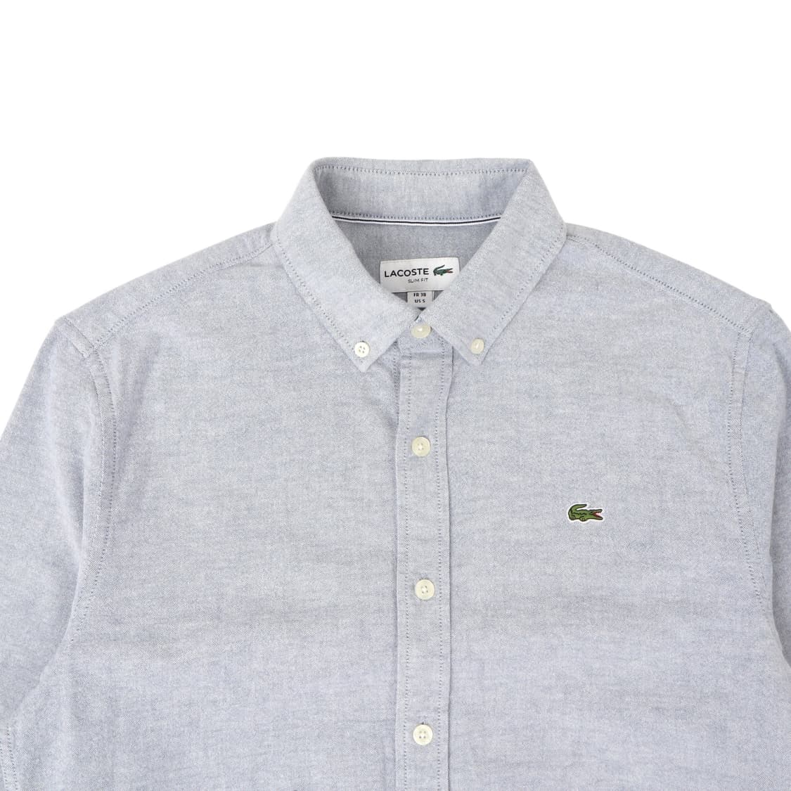 라코스테 옥스포드 라이트 블루 클래식 셔츠 상품이미지2