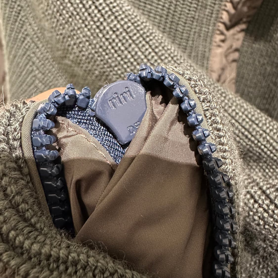 폴앤샤크 텍티컬 리리지퍼 나일론 니트 후드집업 상품이미지6