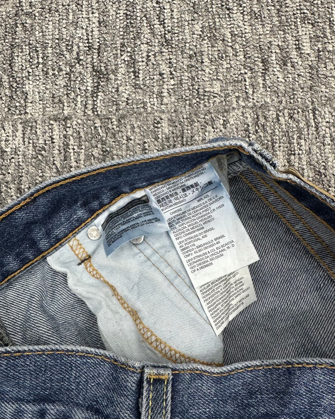 (허단38)00'S 리바이스 517 데님-M1894 상품이미지5