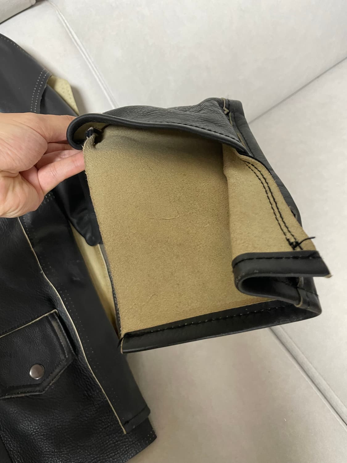 Margiela x hnm 고준희 라이더자켓(34size) 상품이미지7