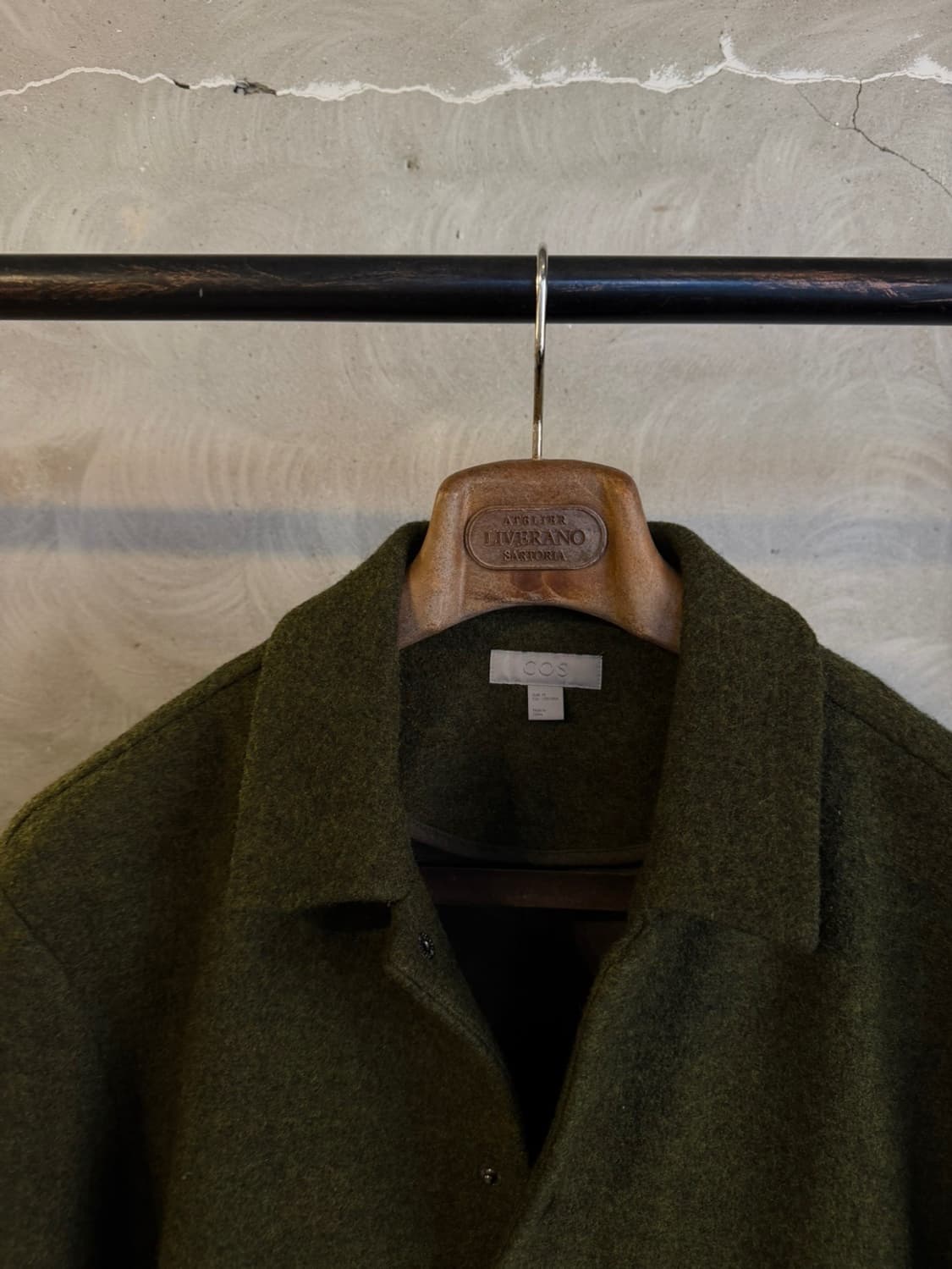 COS 코스 펠트울 블루종 100 상품이미지3