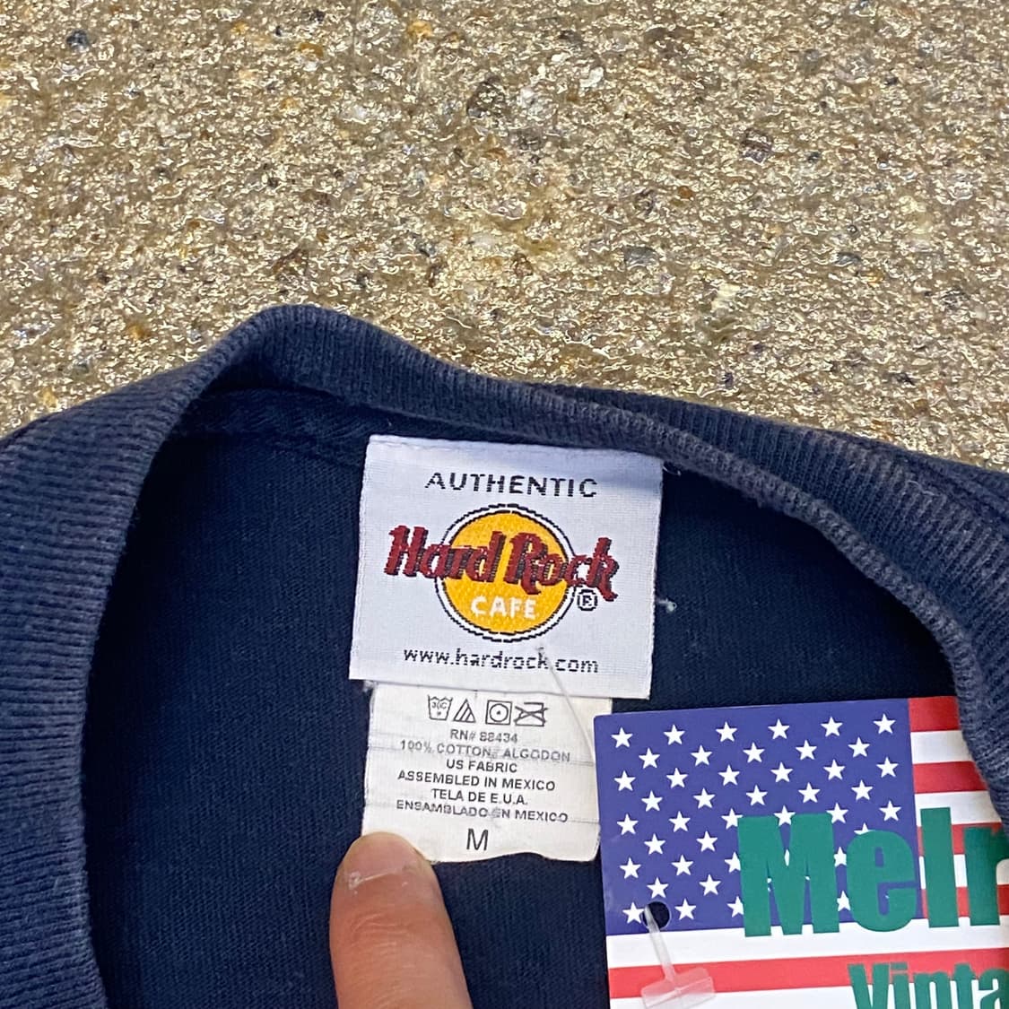 미국 빈티지 하드락카페 마우이 MAUI 투어티 락티셔츠 반팔티 상품이미지7