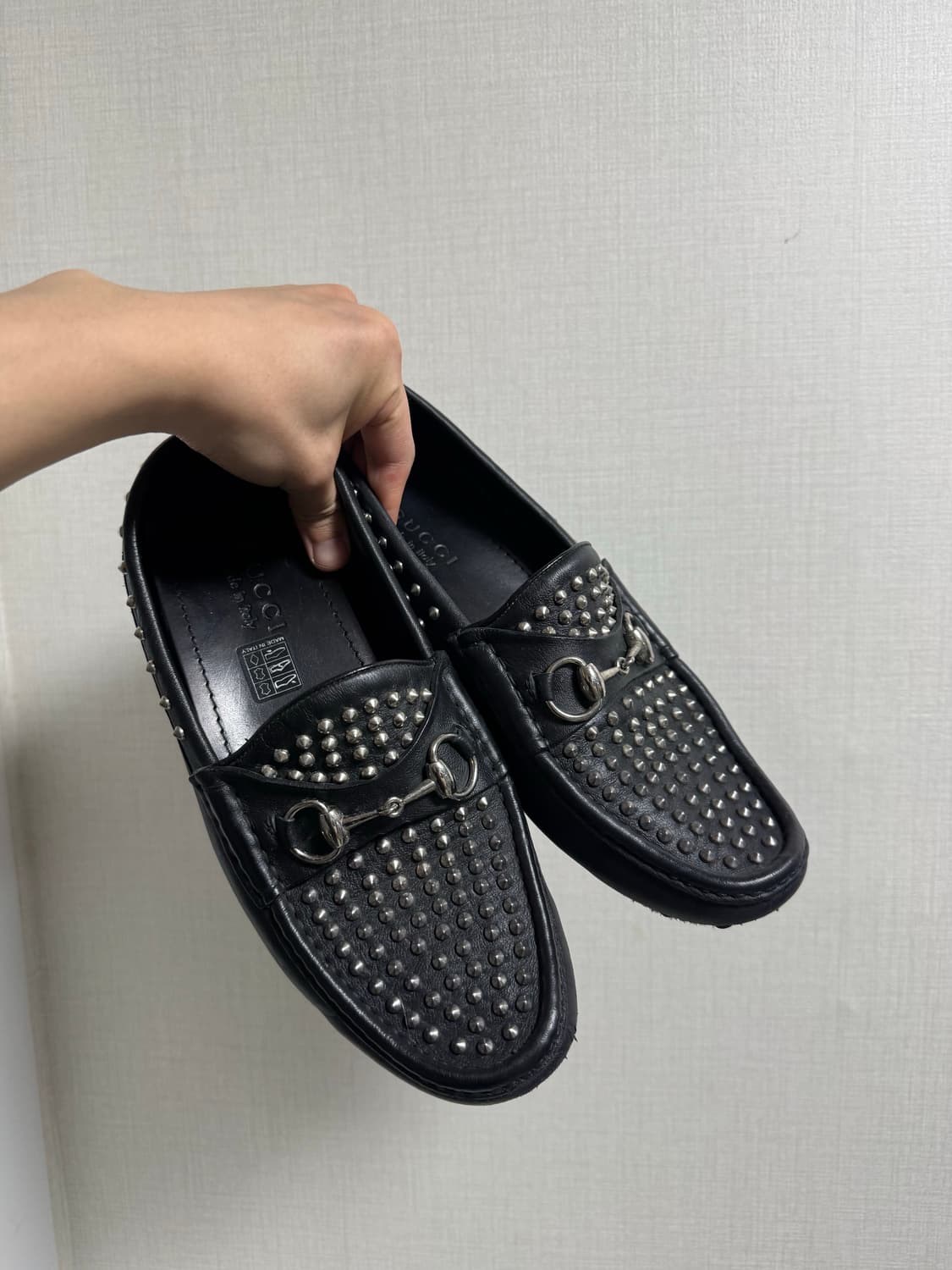 구찌 스터드 홀스빗 슈즈 상품이미지4