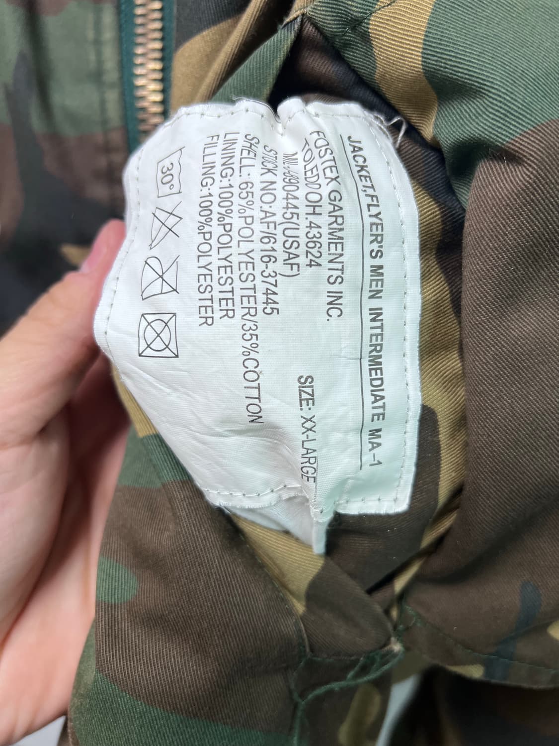 [XXL] 포스텍스 가먼츠 봄버 상품이미지6