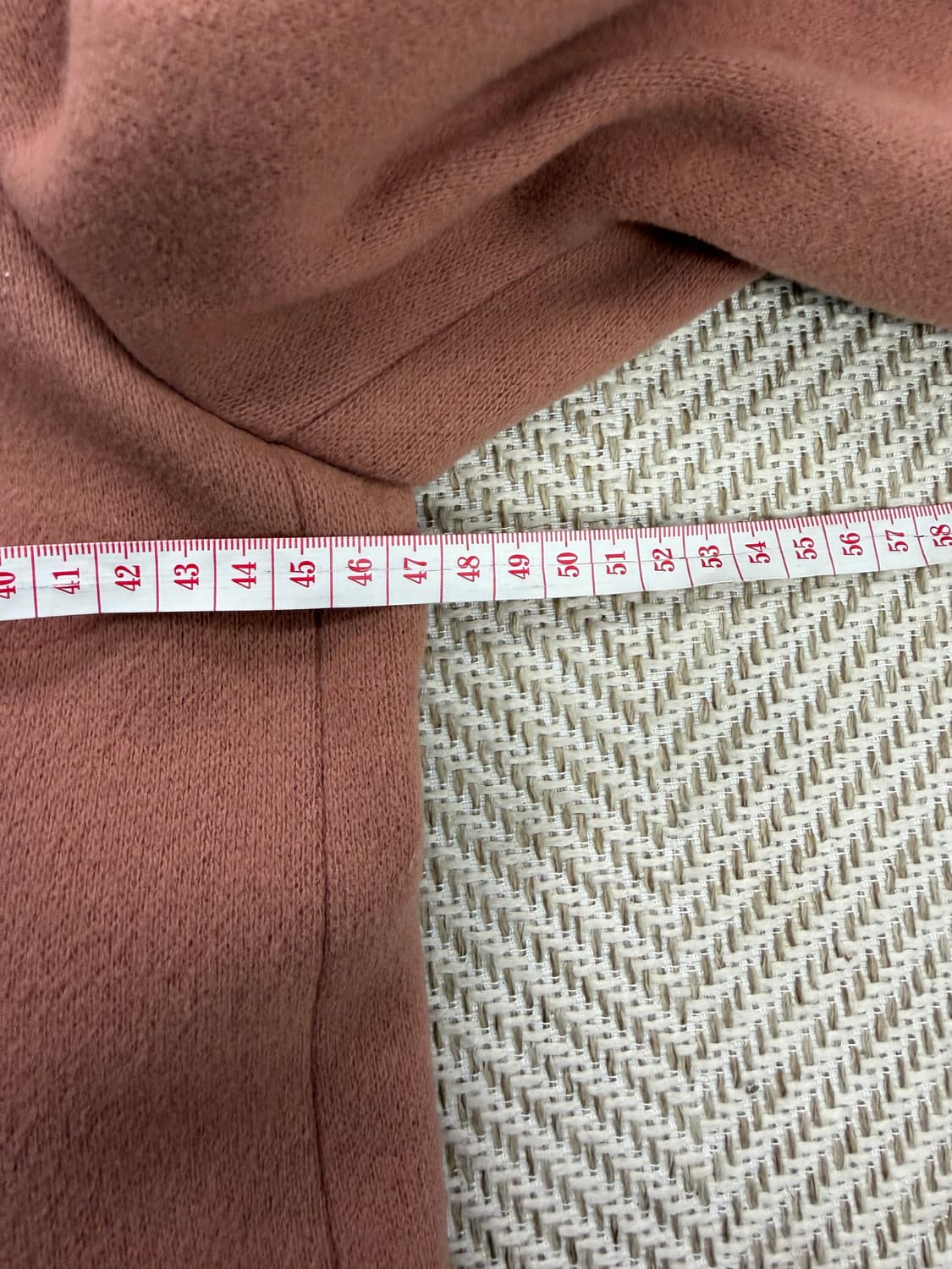 매장판정품) ESSENTIEL 에센셜 여성 핑크 모직 코트 82 상품이미지8