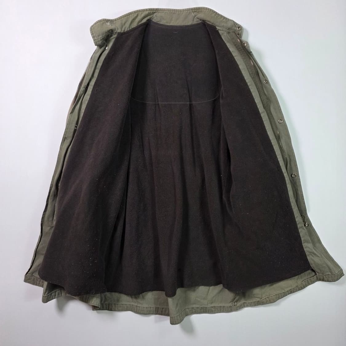 빈티지 마리아 자수 오버핏 피쉬테일 야상 상품이미지9