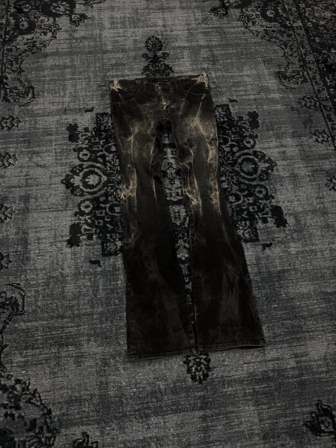 Schlussel 00s archive dark washing boots 상품이미지1