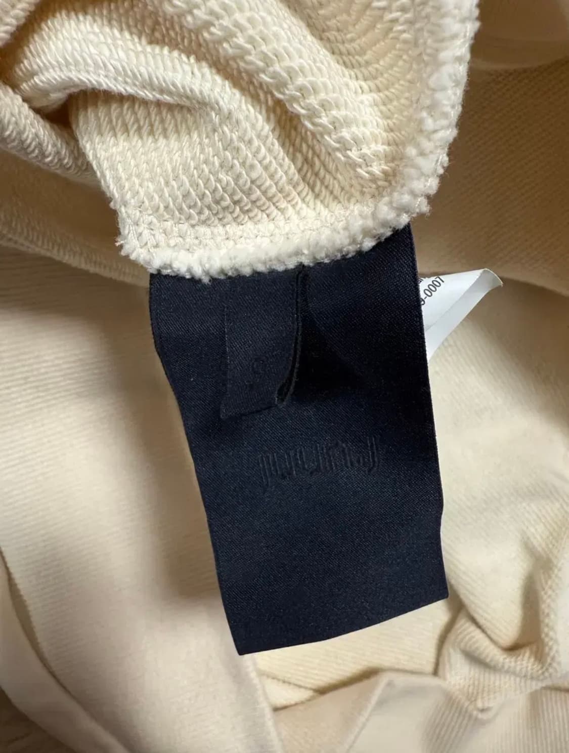 준지 JUUN.J 21ss 아이보리 민트자수 맨투맨 상품이미지7