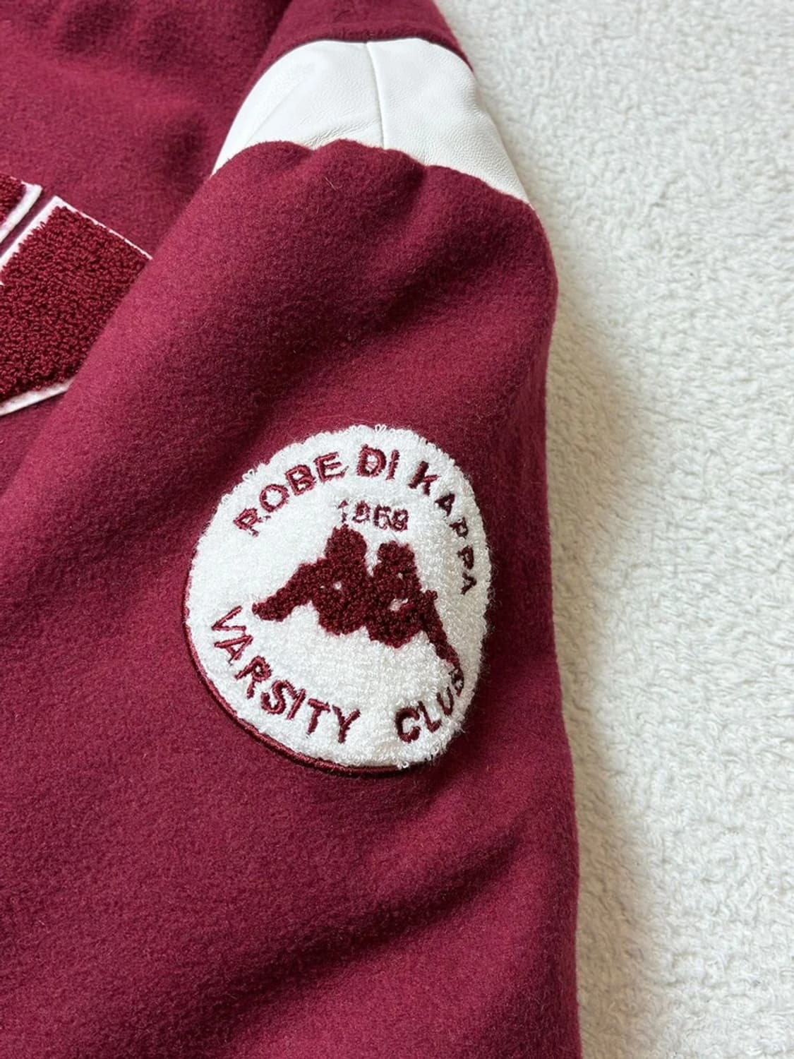 Robe di Kappa 23FW 울 바시티 자켓 PN7851 상품이미지5