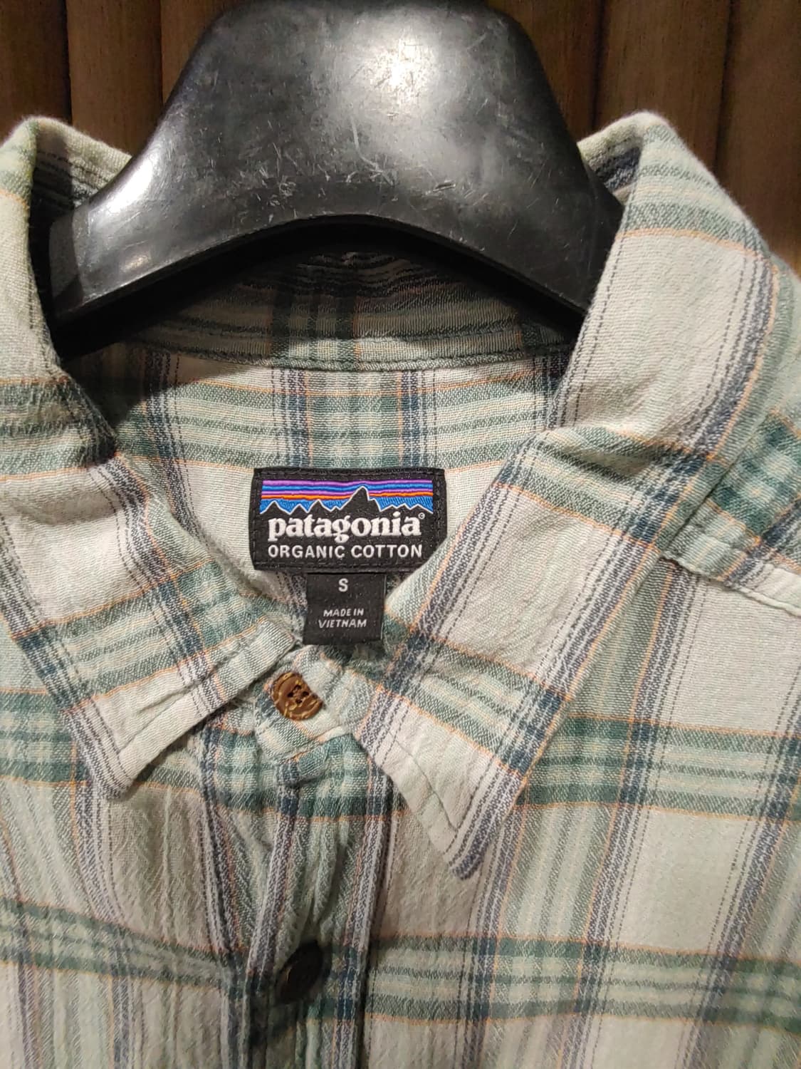 무배) 파타고니아 체크셔츠 S 상품이미지3