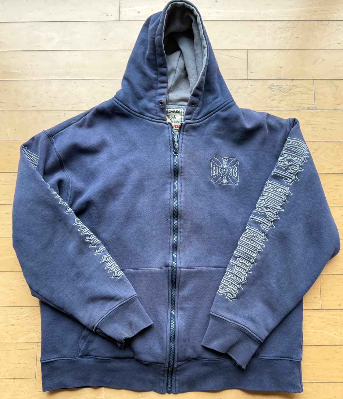 빈티지 웨스트코스트차퍼스 페이드 집업  상품이미지1