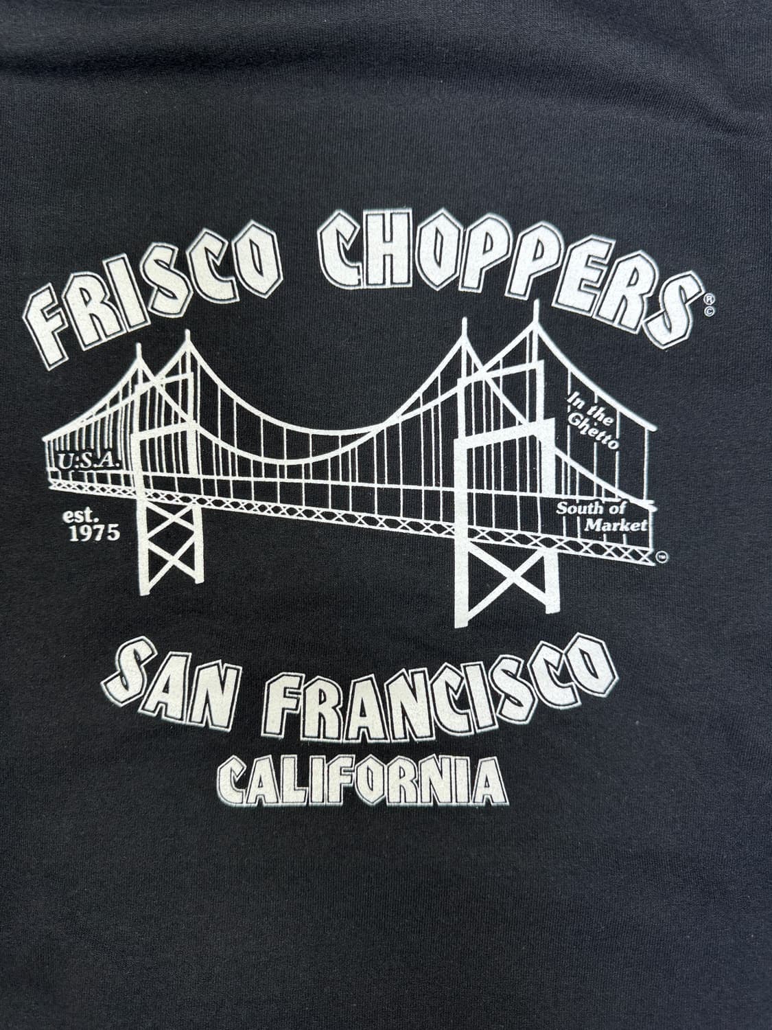 빈티지 프리스코 차퍼스 FRISCO CHOPPERS 로고 후디 S 상품이미지7