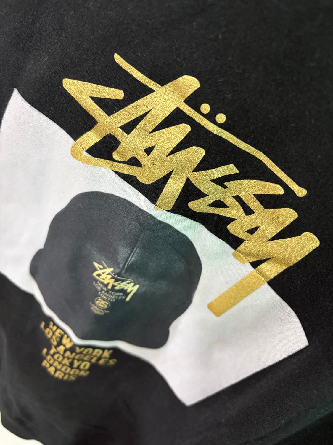 스투시 빈티지 맨투맨 블랙 XL 상품이미지4