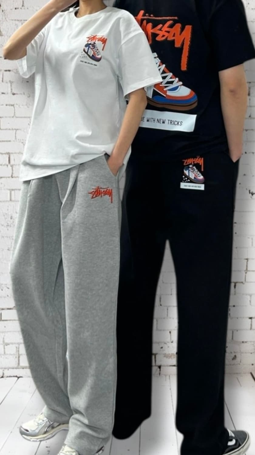 스투시 반팔티와 트레이닝 바지 세트  상품이미지1