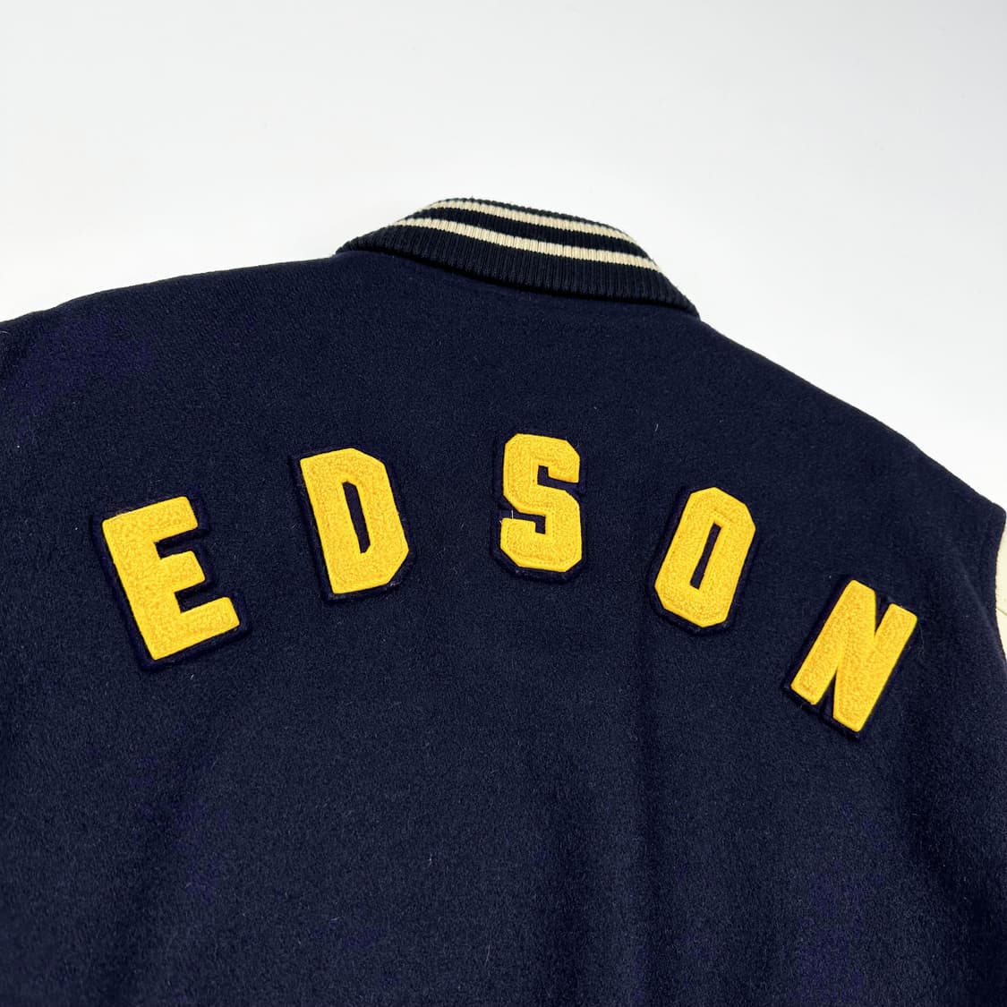 VTG 빈티지 재팬 맥그리거 모직 가죽 바시티 자켓 (M) 상품이미지8