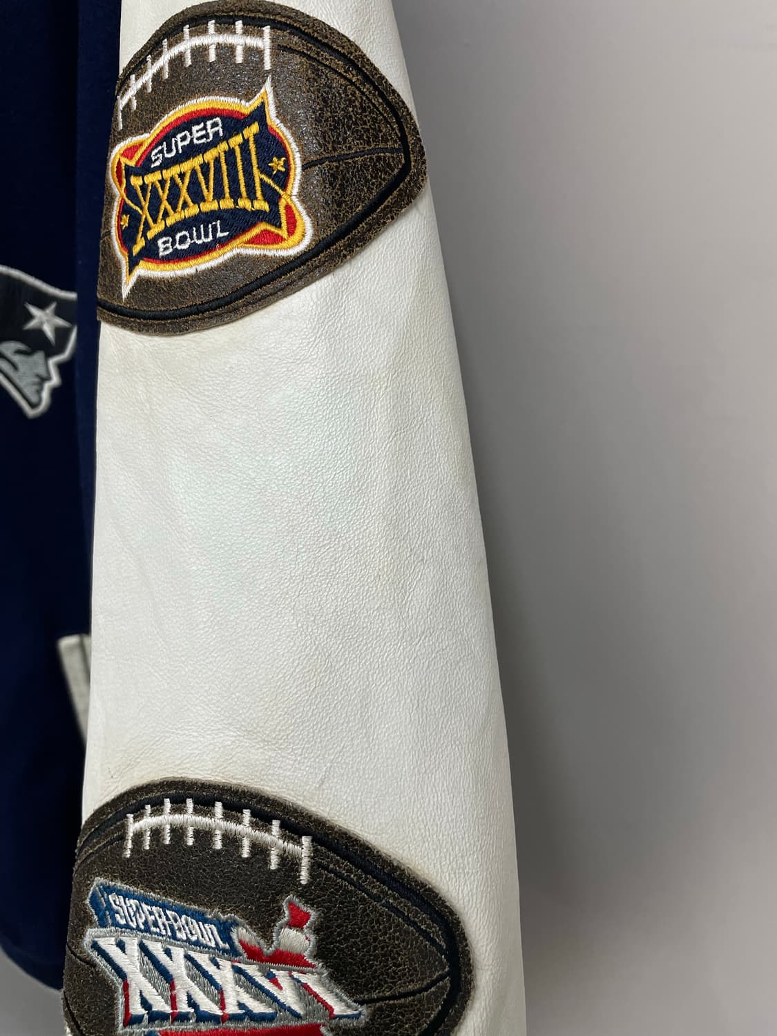 NFL 뉴잉글랜드 패트리어츠 슈퍼볼 챔피온 바시티 자켓 H518 상품이미지10