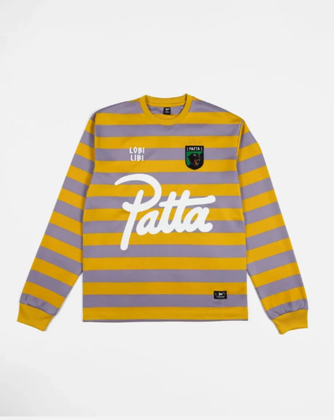 Patta 파타 스트라이프 롱슬리브 풋볼 져지 바이올렛 M 상품이미지1