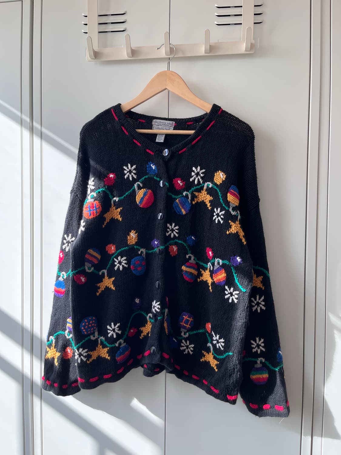 Northern isles 프리미엄 크리스마스 니트 가디건 상품이미지4