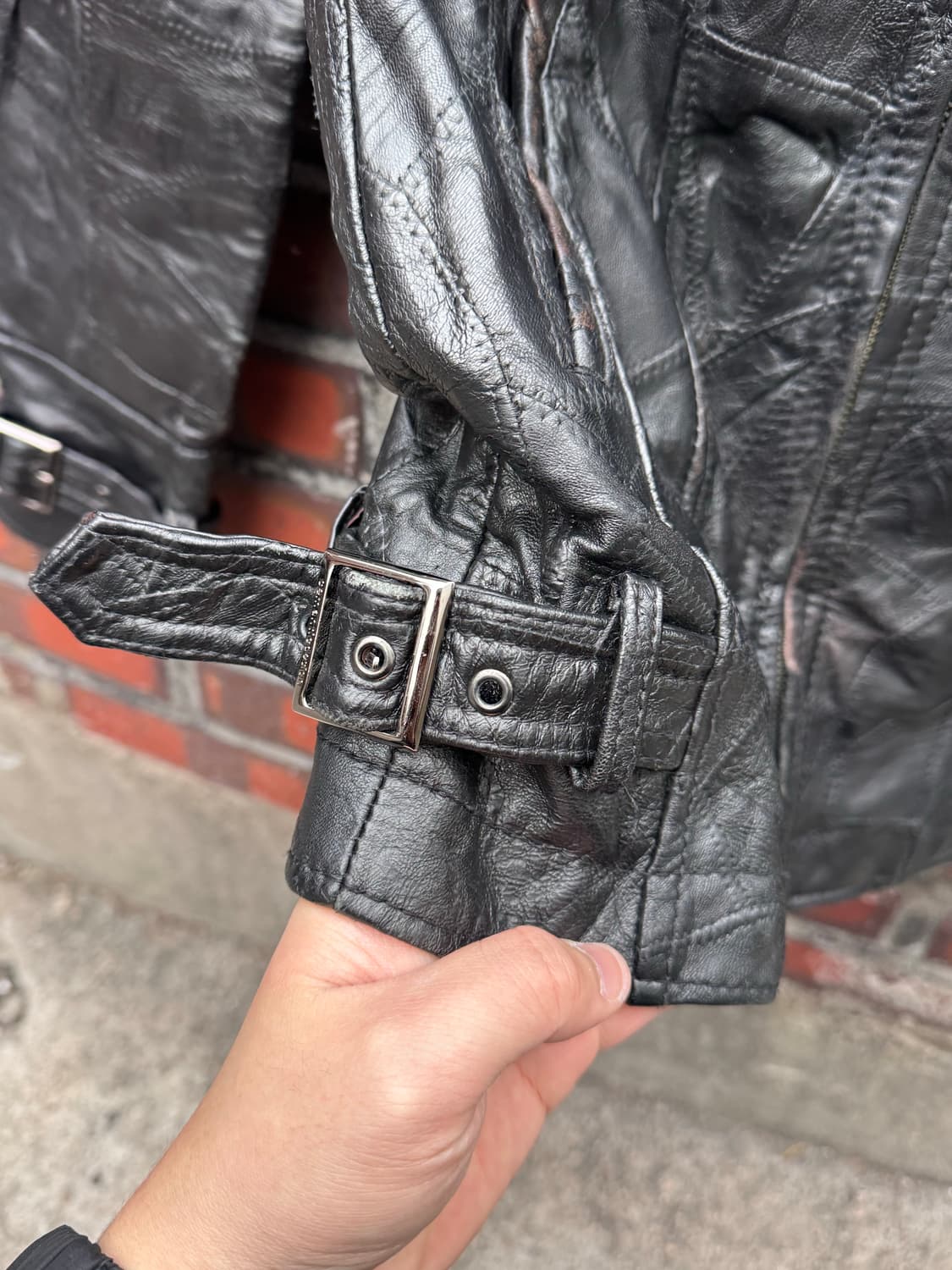 Semantic Design 양가죽 투웨이 라이더 가죽자켓  상품이미지6