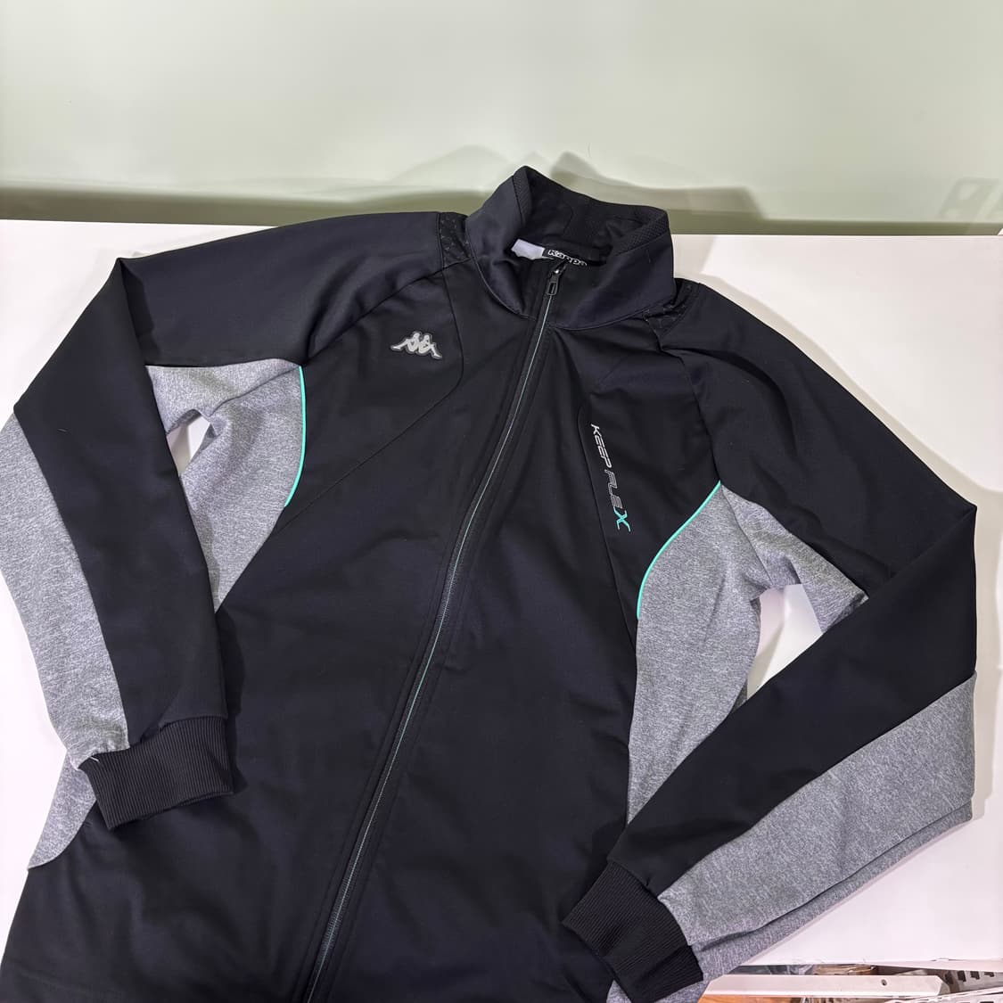 L 카파 블랙 트레이닝 트랙탑 져지 상품이미지2