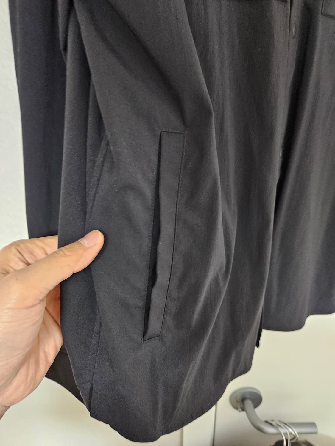 클럽모나코 블랙 셔츠형 자켓 상품이미지6