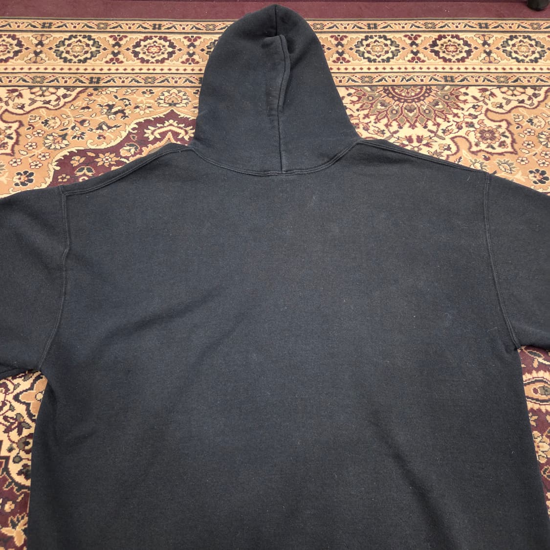 90s 빈티지 러셀 후드 블랙 XLT 상품이미지5