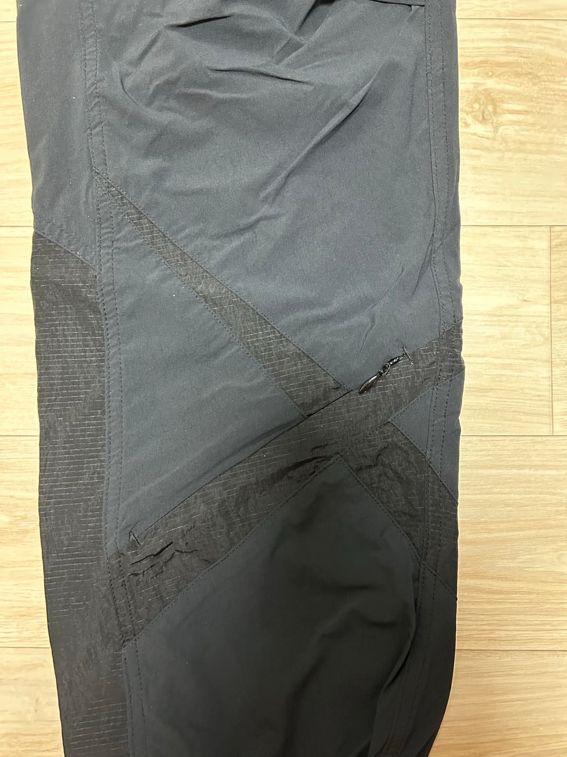 컷 오프 벤틸레이션 팬츠 (블랙) S사이즈 상품이미지6