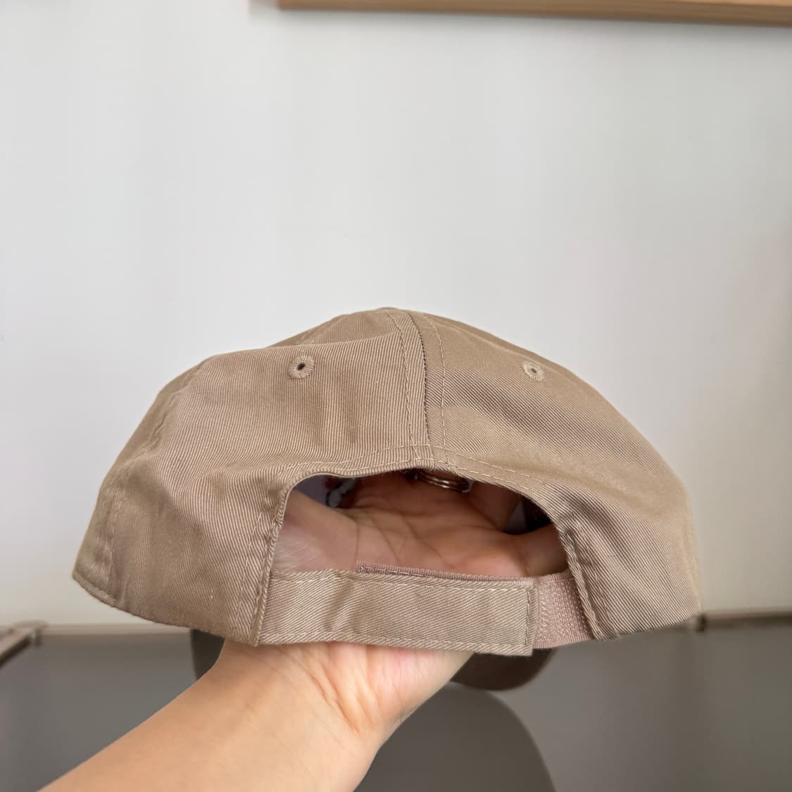 USA SOCIETY 베이지 빈티지 모자 볼캡 vintage cap  상품이미지4